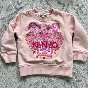 Kenzo toddler girl sweatshirt top 12MO 1T